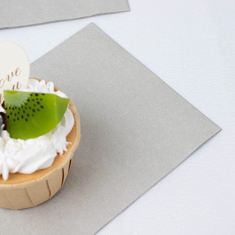 50 Plain Soft 2 Ply Dinner Table Cocktail Paper Napkins