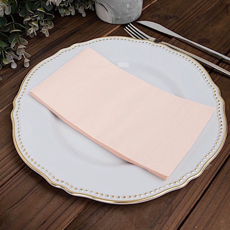 50 Plain Soft 2 Ply Dinner Table Cocktail Paper Napkins