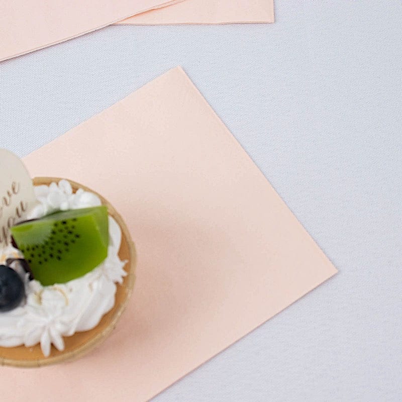 50 Plain Soft 2 Ply Dinner Table Cocktail Paper Napkins