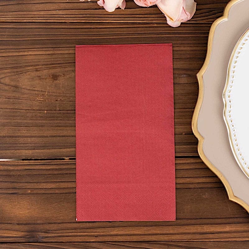 50 Plain Soft 2 Ply Dinner Table Cocktail Paper Napkins