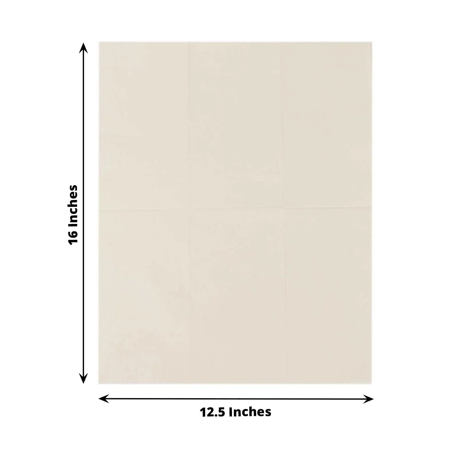 50 Plain Soft 2 Ply Dinner Table Cocktail Paper Napkins