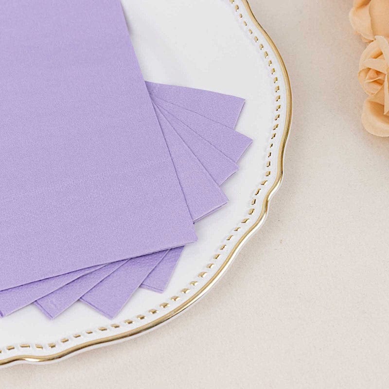 50 Plain Soft 2 Ply Dinner Table Cocktail Paper Napkins
