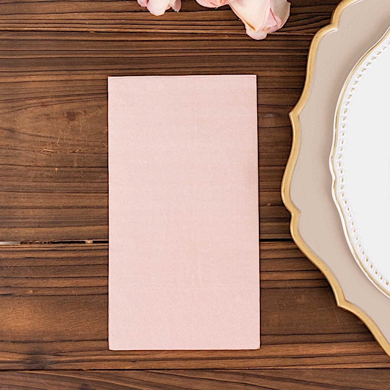 50 Plain Soft 2 Ply Dinner Table Cocktail Paper Napkins
