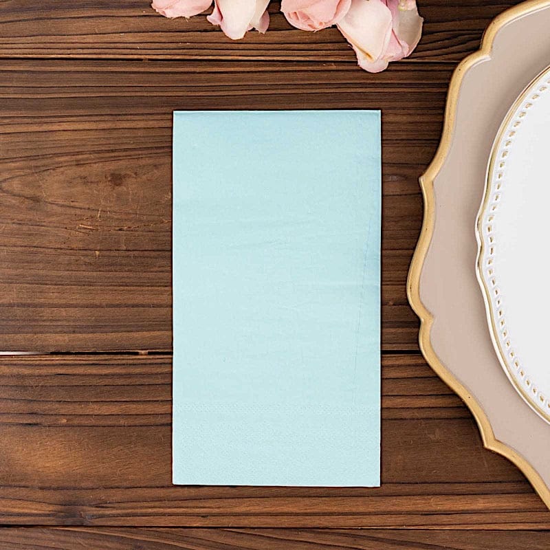 50 Plain Soft 2 Ply Dinner Table Cocktail Paper Napkins