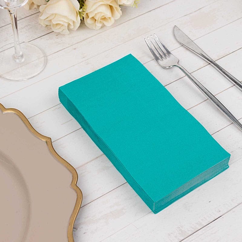 50 Plain Soft 2 Ply Dinner Table Cocktail Paper Napkins