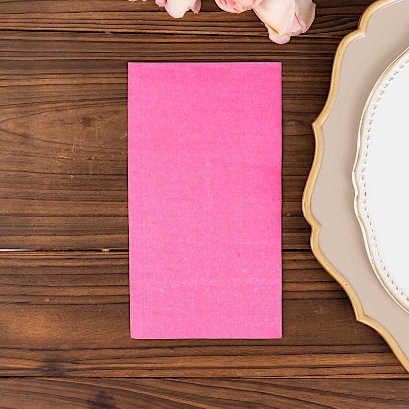 50 Plain Soft 2 Ply Dinner Table Cocktail Paper Napkins