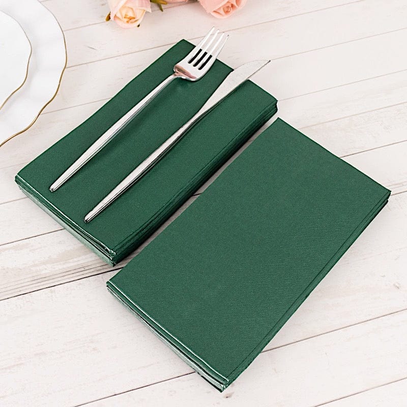 50 Plain Soft 2 Ply Dinner Table Cocktail Paper Napkins