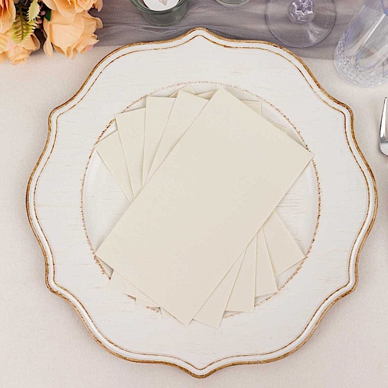 50 Plain Soft 2 Ply Dinner Table Cocktail Paper Napkins