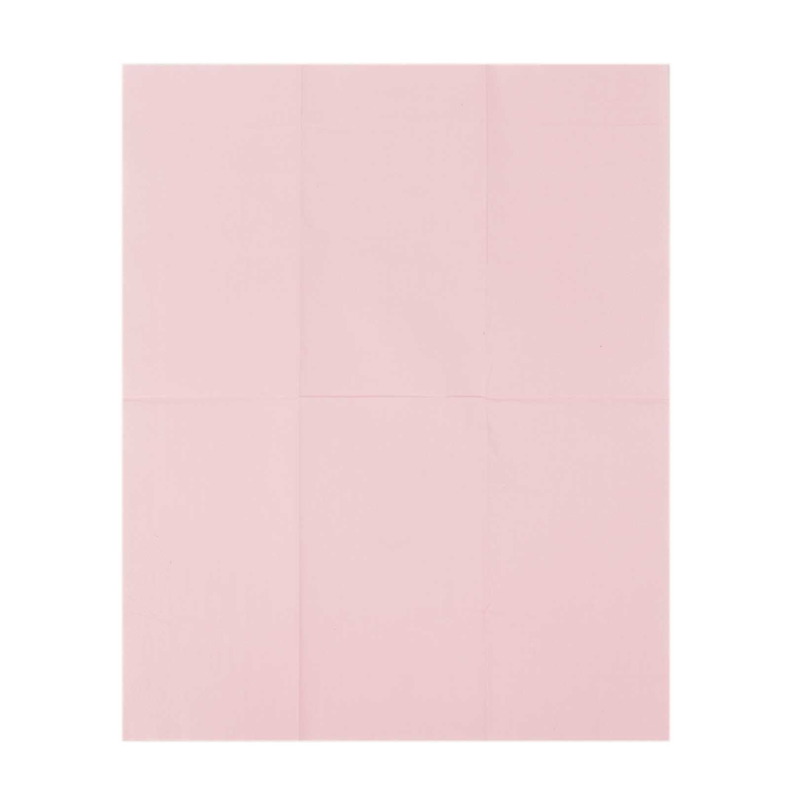 50 Plain Soft 2 Ply Dinner Table Cocktail Paper Napkins