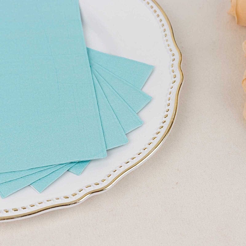 50 Plain Soft 2 Ply Dinner Table Cocktail Paper Napkins