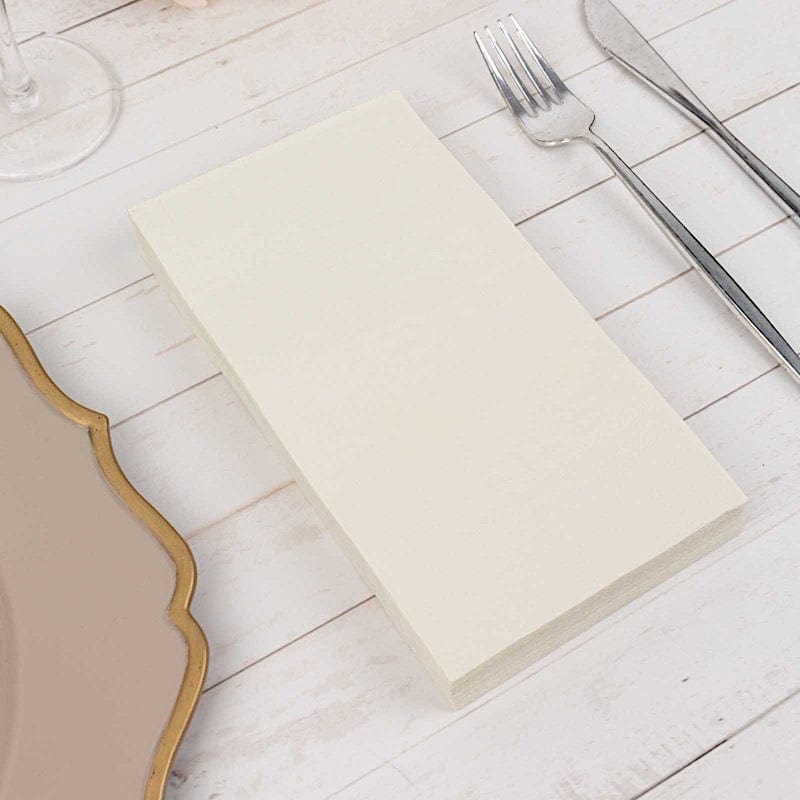 50 Plain Soft 2 Ply Dinner Table Cocktail Paper Napkins