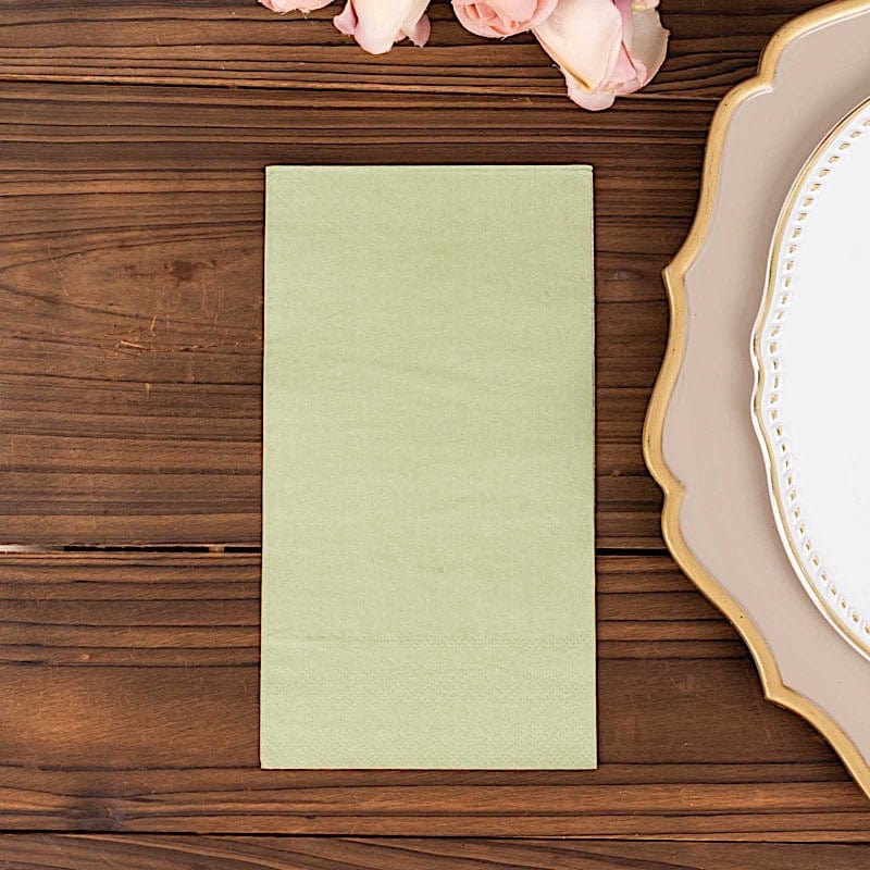 50 Plain Soft 2 Ply Dinner Table Cocktail Paper Napkins