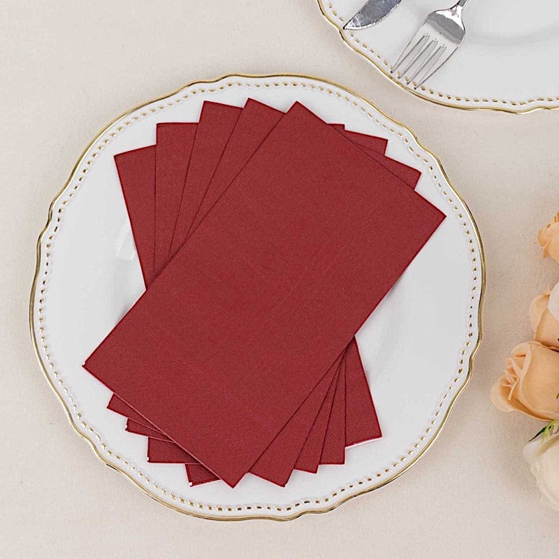 50 Plain Soft 2 Ply Dinner Table Cocktail Paper Napkins