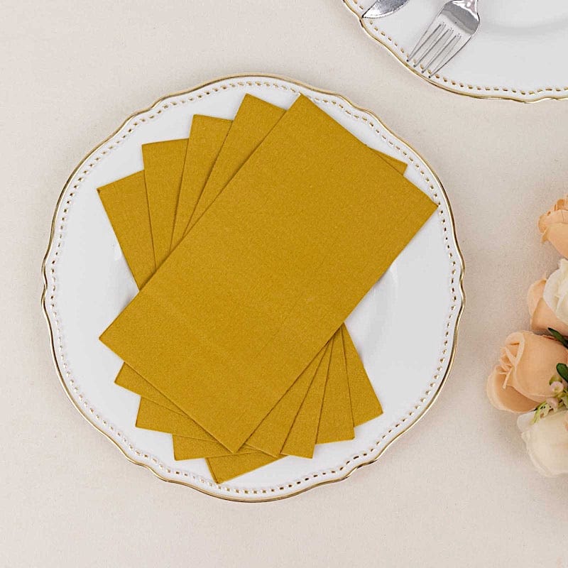 50 Plain Soft 2 Ply Dinner Table Cocktail Paper Napkins