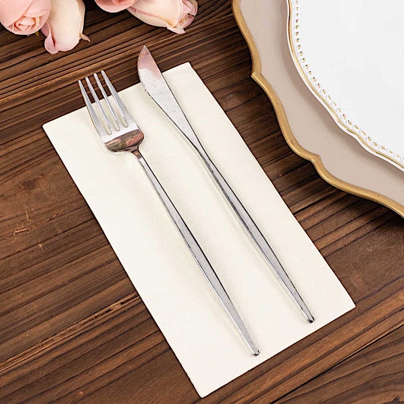 50 Plain Soft 2 Ply Dinner Table Cocktail Paper Napkins