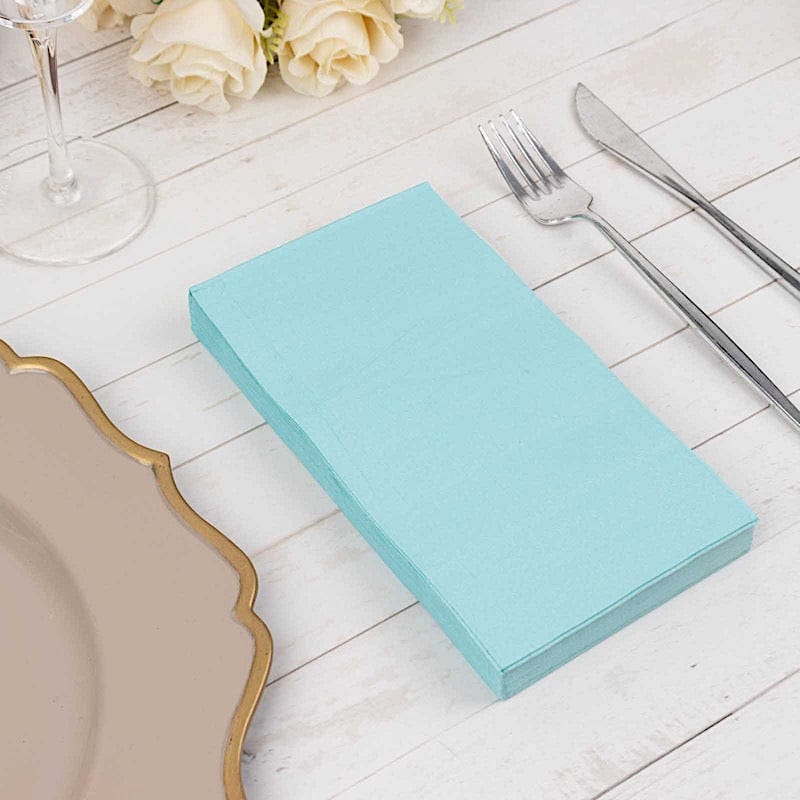 50 Plain Soft 2 Ply Dinner Table Cocktail Paper Napkins