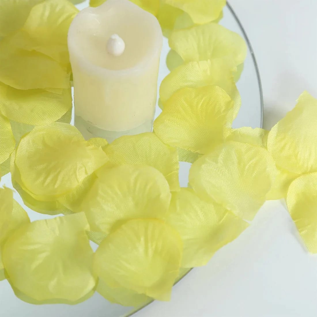 2000 Silk Rose Petals Round Artificial Flowers Table Confetti
