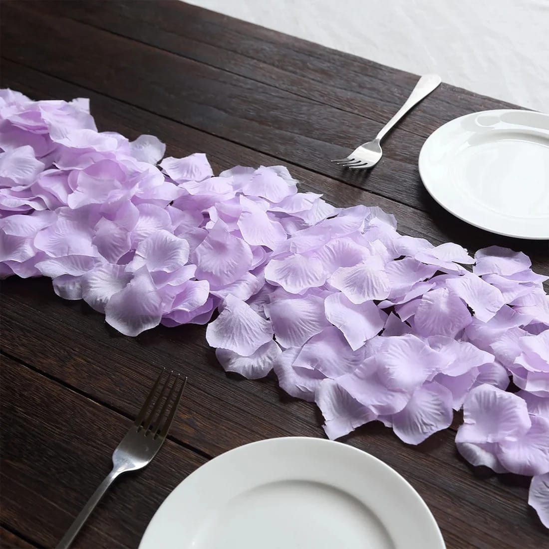 2000 Silk Rose Petals Round Artificial Flowers Table Confetti