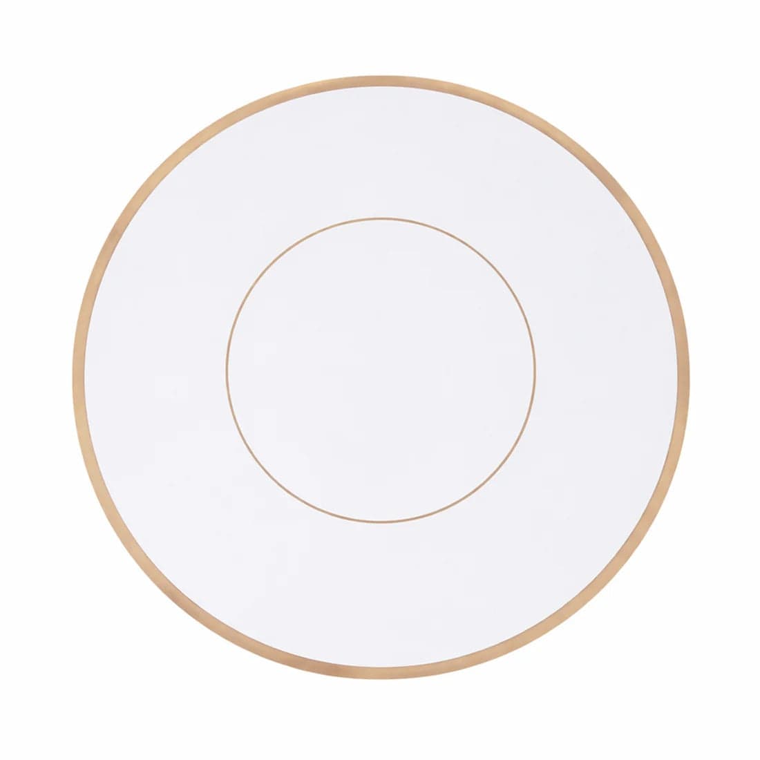 50 Disposable 13 in Round Cardboard Paper Table Placemats