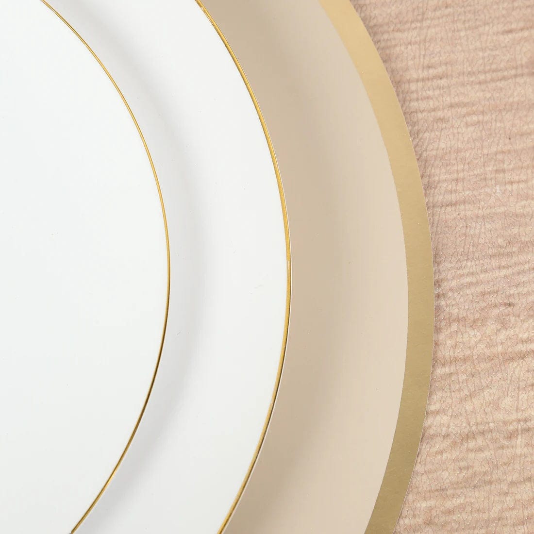 50 Disposable 13 in Round Cardboard Paper Table Placemats