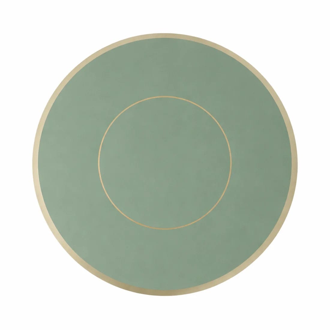 50 Disposable 13 in Round Cardboard Paper Table Placemats