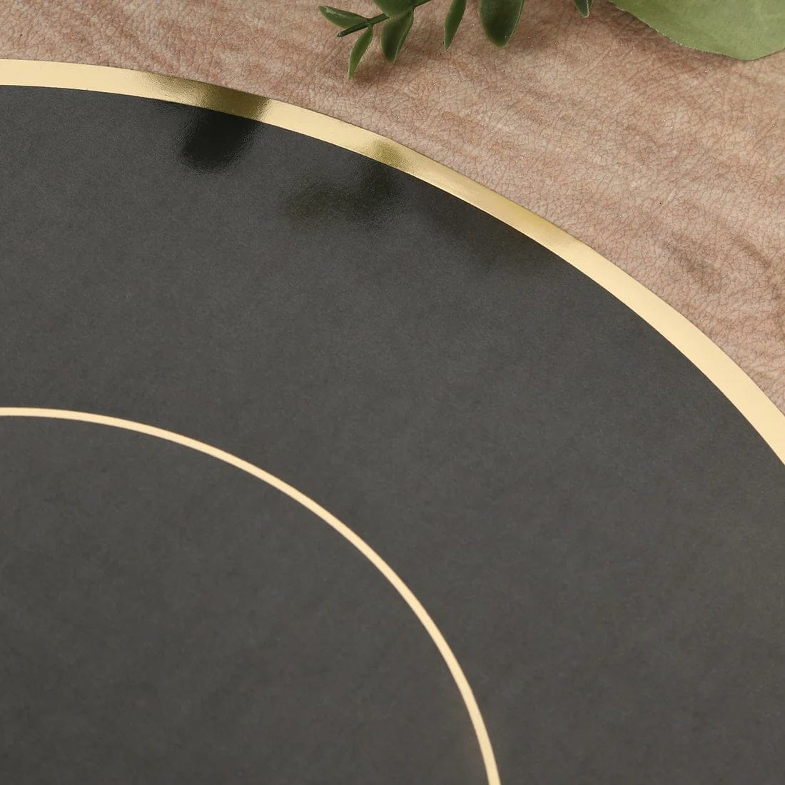 50 Disposable 13 in Round Cardboard Paper Table Placemats