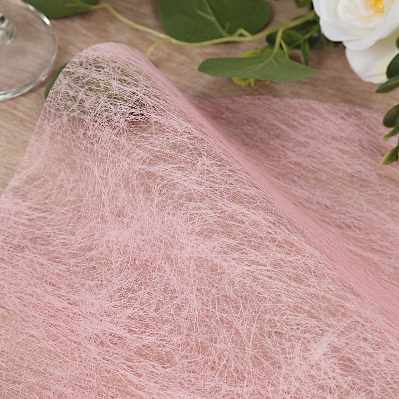 50 Non Woven 13 in Mesh Fiber Round Disposable Placemats