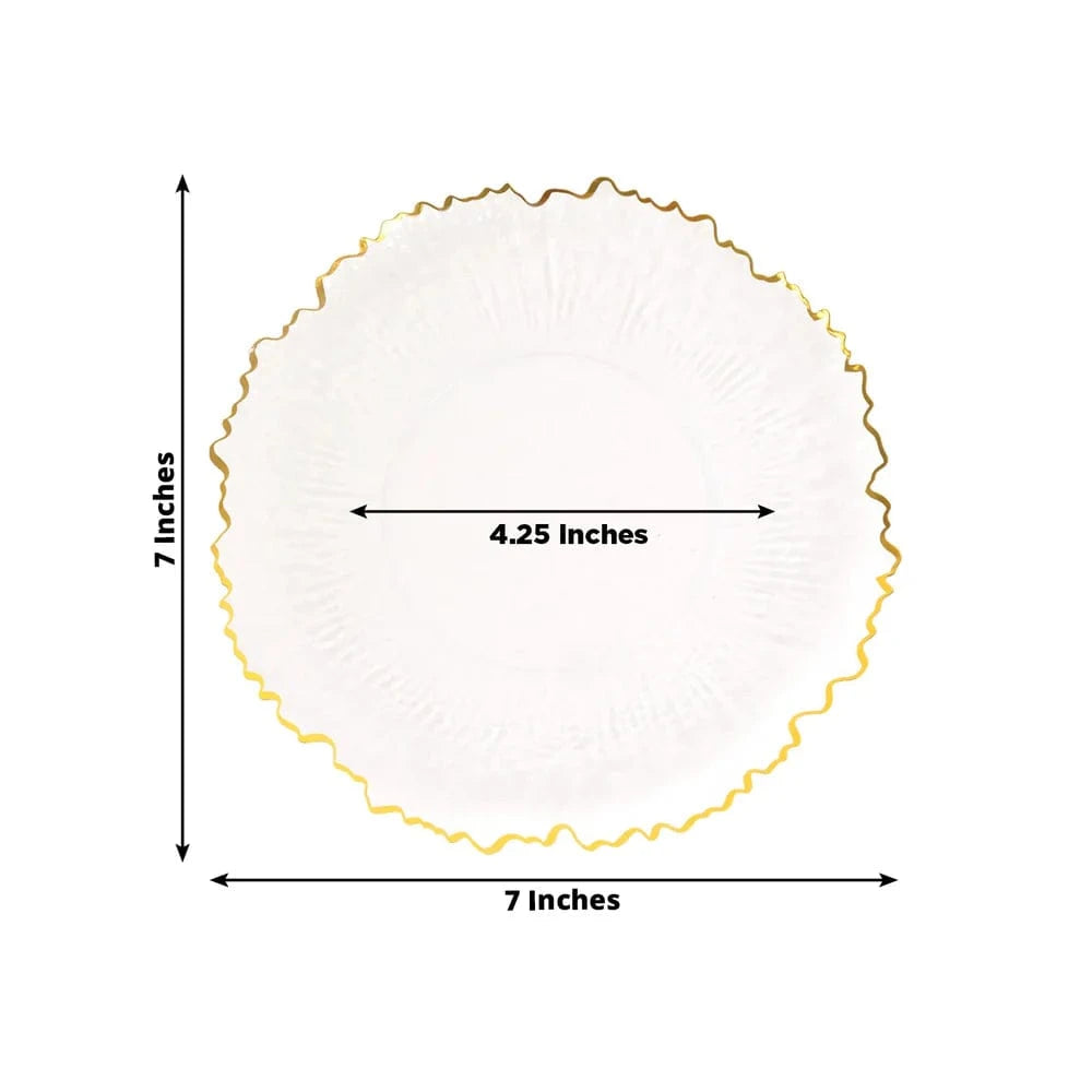 20 pcs 7 in wide Disposable Plastic Plates with Reef Design