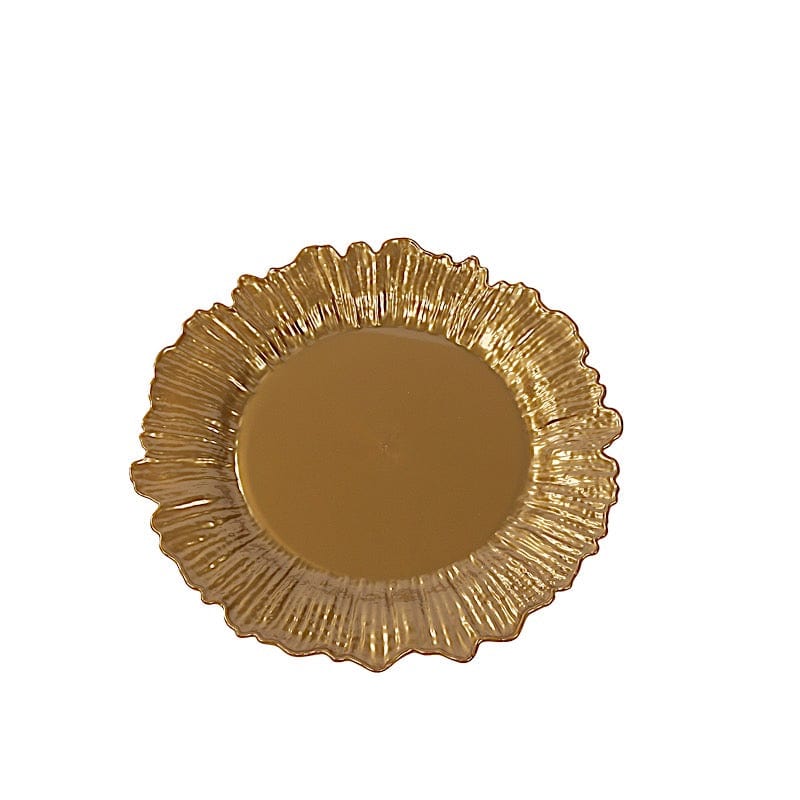 20 pcs 7 in wide Disposable Plastic Plates with Reef Design