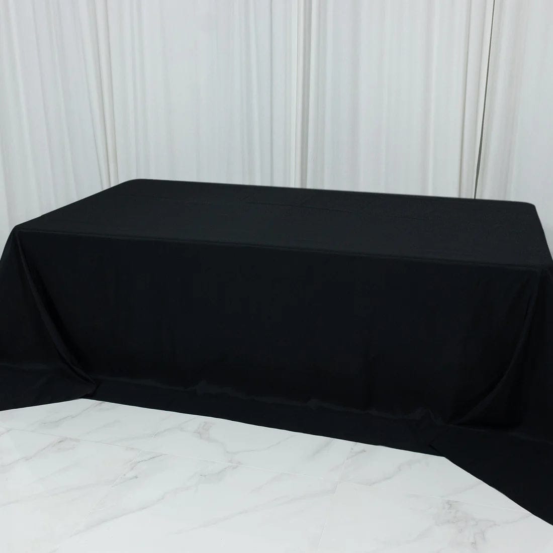 108 x 156 inch Extra Wide Polyester King Rectangular Tablecloth