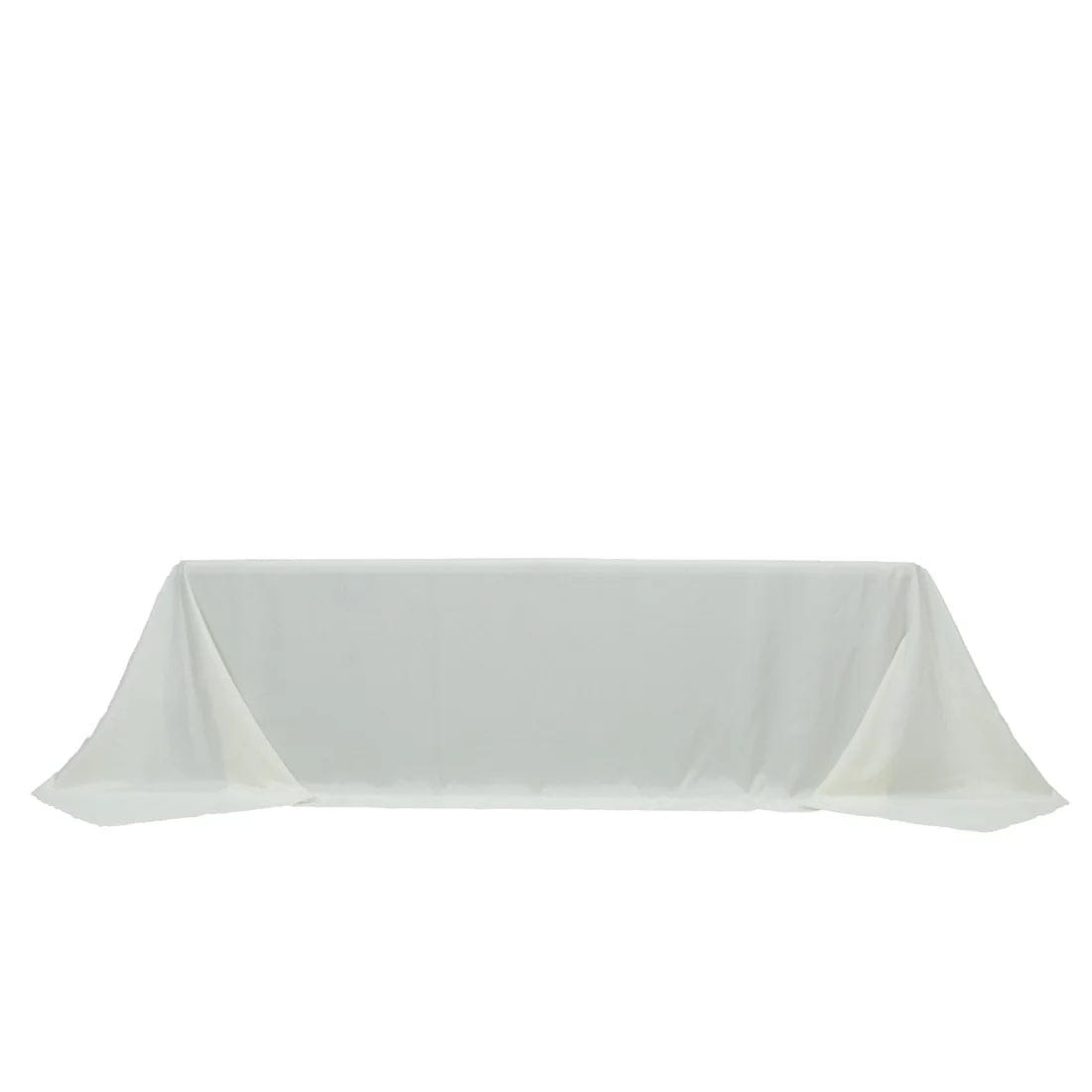 108 x 156 inch Extra Wide Polyester King Rectangular Tablecloth