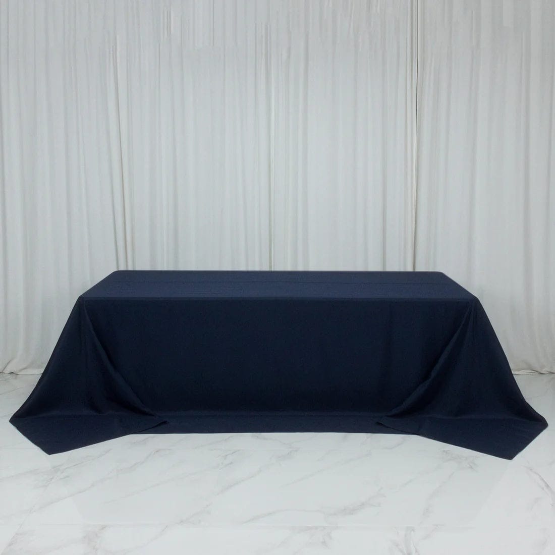 108 x 156 inch Extra Wide Polyester King Rectangular Tablecloth