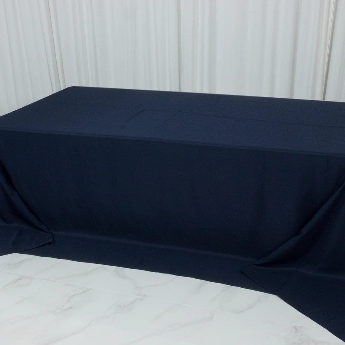 108 x 156 inch Extra Wide Polyester King Rectangular Tablecloth