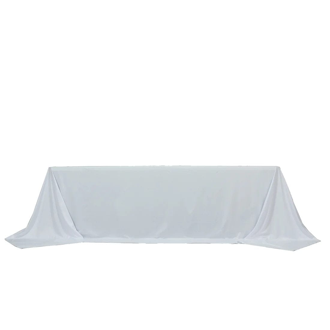 108 x 156 inch Extra Wide Scuba Polyester King Rectangular Tablecloth