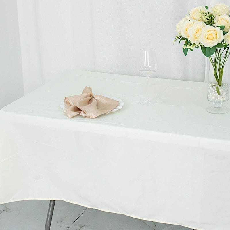 54x96 in Premium Polyester Rectangular Tablecloth