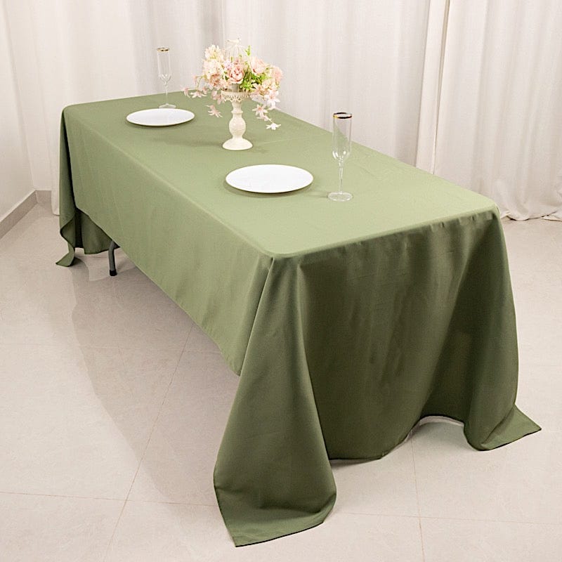 60 x 126 inch Premium Polyester Rectangular Tablecloth