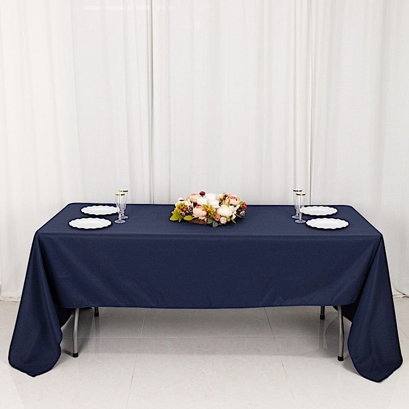 60 x 126 inch Premium Polyester Rectangular Tablecloth