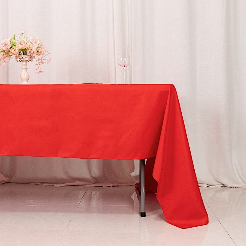 60 x 126 inch Premium Polyester Rectangular Tablecloth