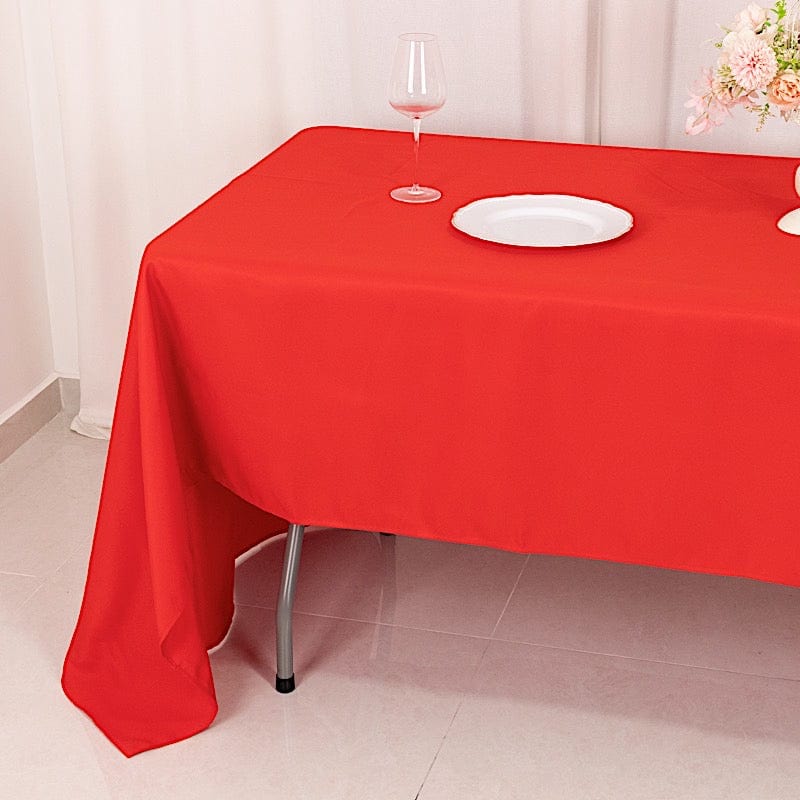 60 x 126 inch Premium Polyester Rectangular Tablecloth