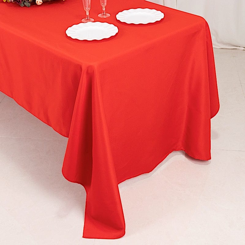 60 x 126 inch Premium Polyester Rectangular Tablecloth