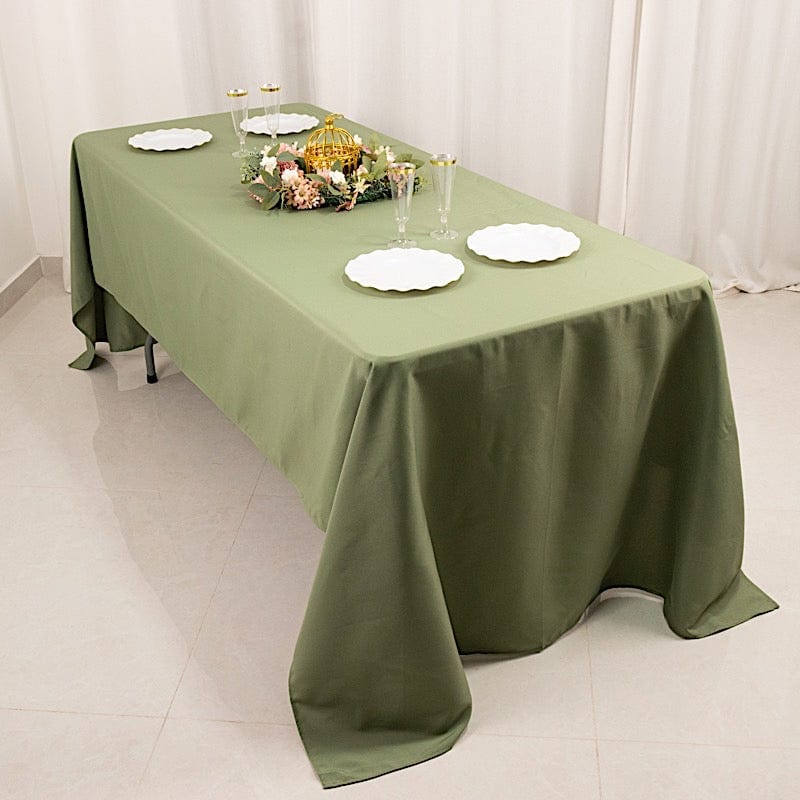 60 x 126 inch Premium Polyester Rectangular Tablecloth