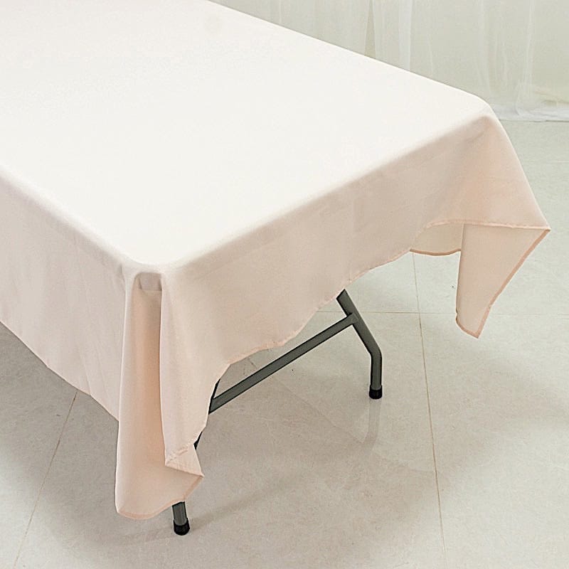 60 x 84 inch Polyester Rectangular Tablecloth