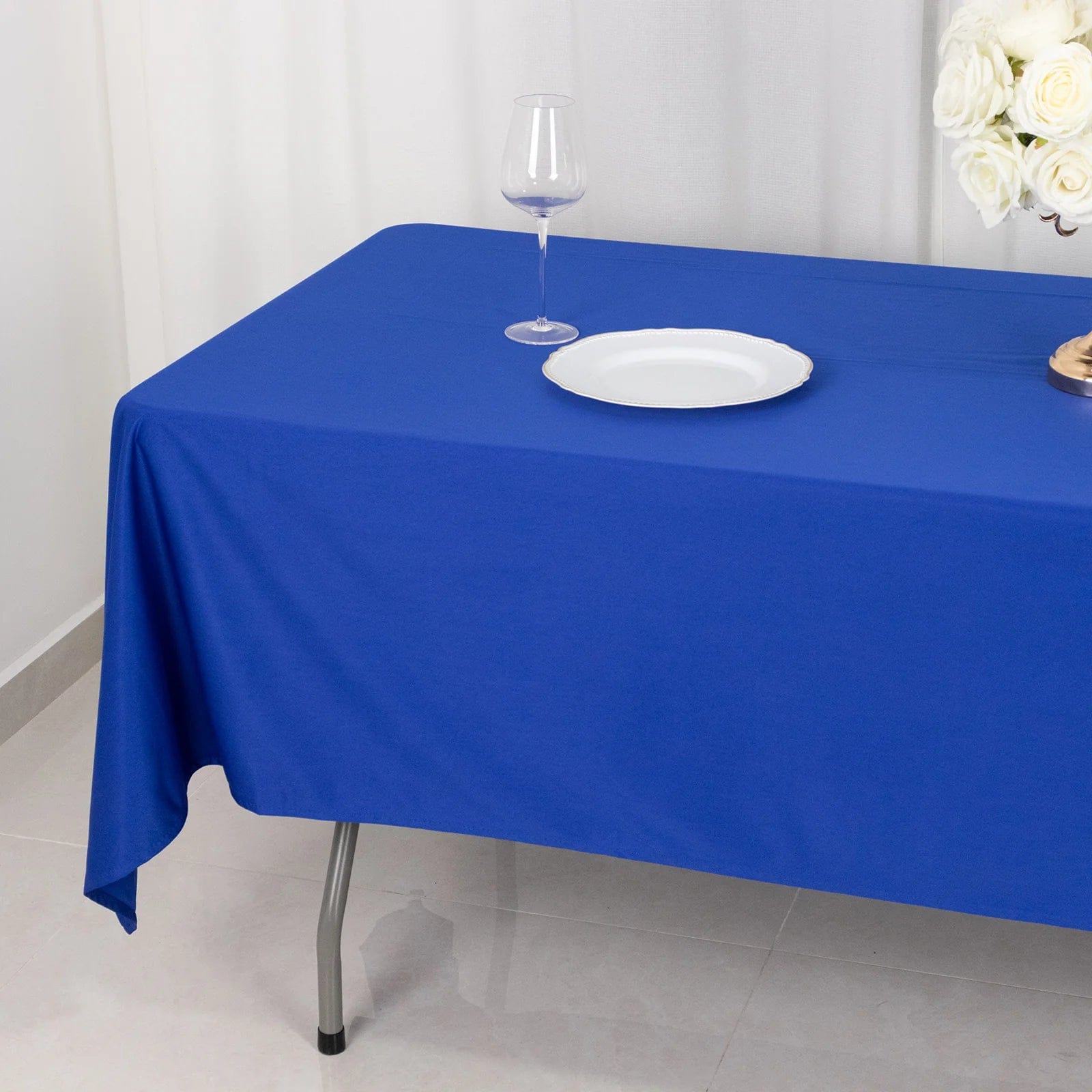 60x102 in Premium Scuba Polyester Rectangle Tablecloth