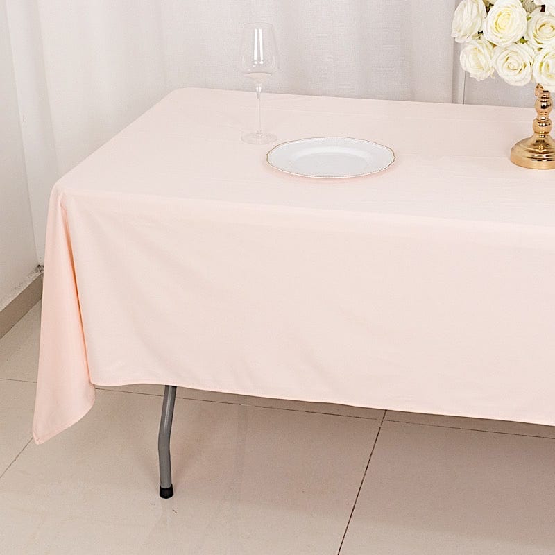 60x102 in Premium Scuba Polyester Rectangle Tablecloth