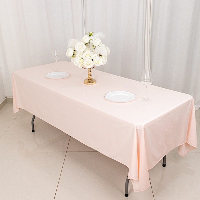 60x102 in Premium Scuba Polyester Rectangle Tablecloth