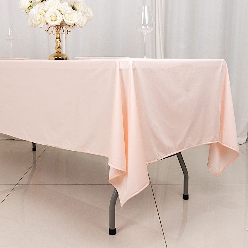 60x102 in Premium Scuba Polyester Rectangle Tablecloth