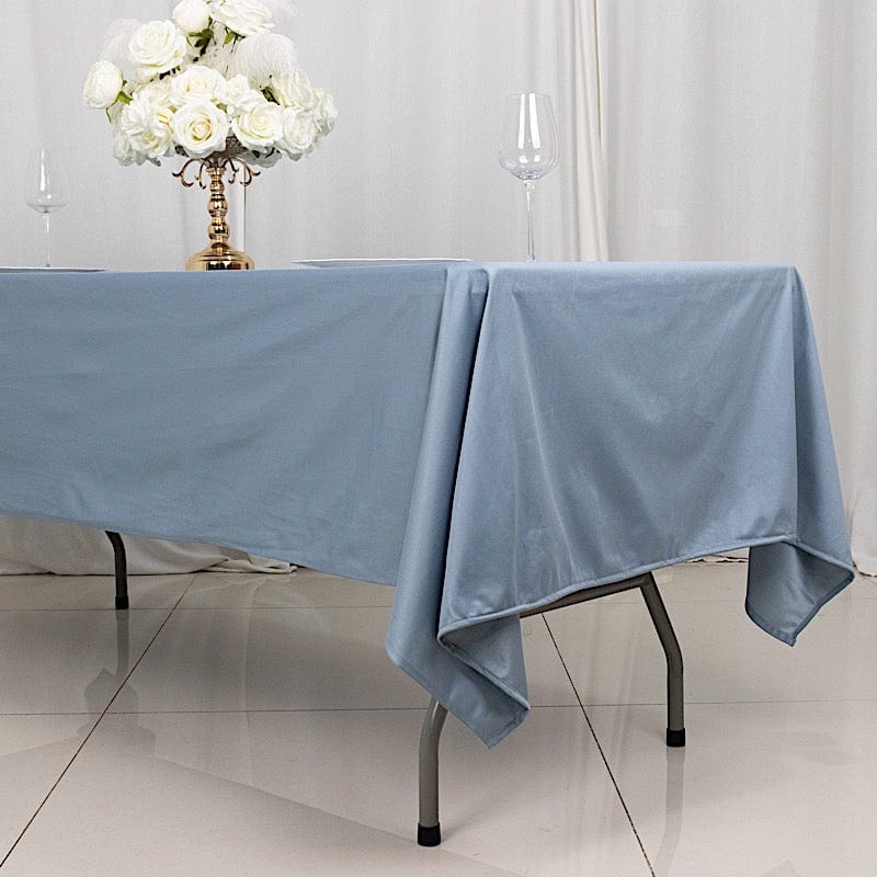 60x102 in Premium Scuba Polyester Rectangle Tablecloth