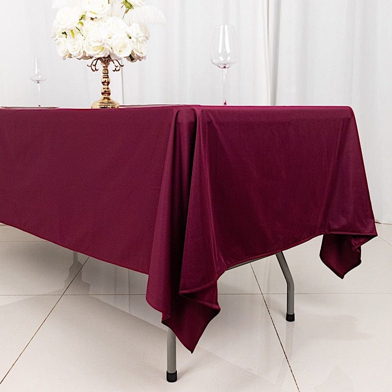 60x102 in Premium Scuba Polyester Rectangle Tablecloth