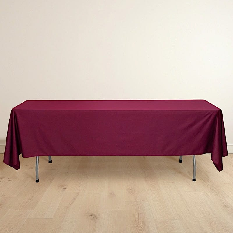 60x102 in Premium Scuba Polyester Rectangle Tablecloth