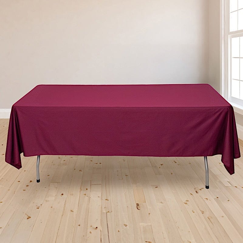 60x102 in Premium Scuba Polyester Rectangle Tablecloth